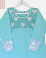 (Pre-order 1-2 weeks) The Polka Heart set - Tiffany
