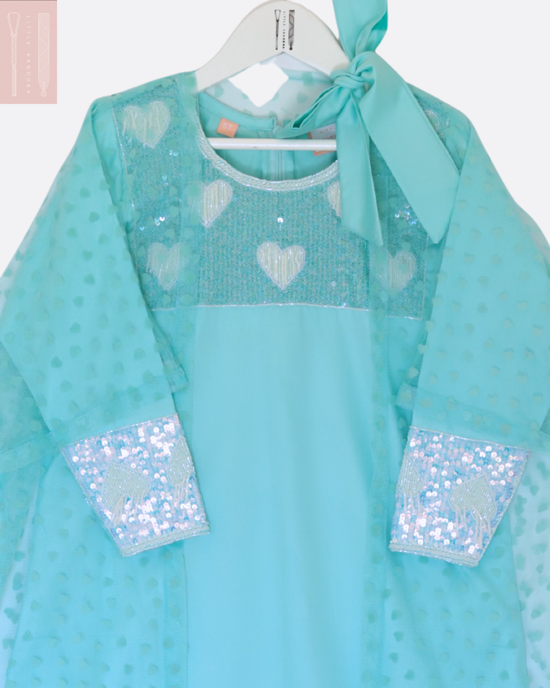 (Pre-order 1-2 weeks) The Polka Heart set - Tiffany