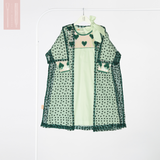 (Pre-order before the National Day) The Polka Heart set - Green