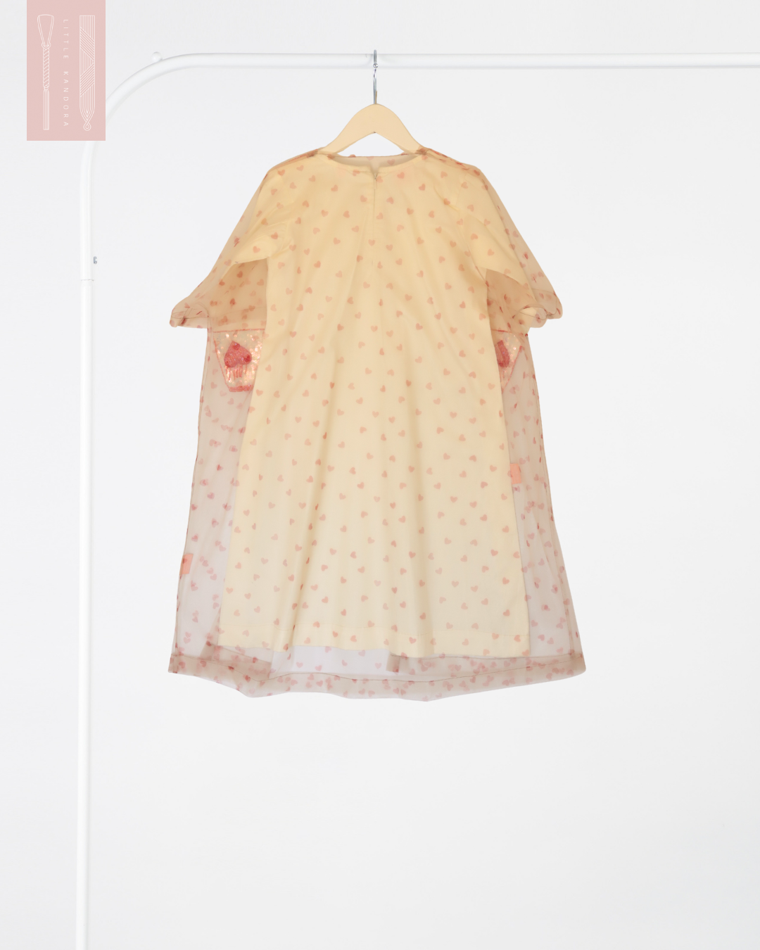 (Pre-order 1-2 weeks) The Polka Heart set - Red&Off-White