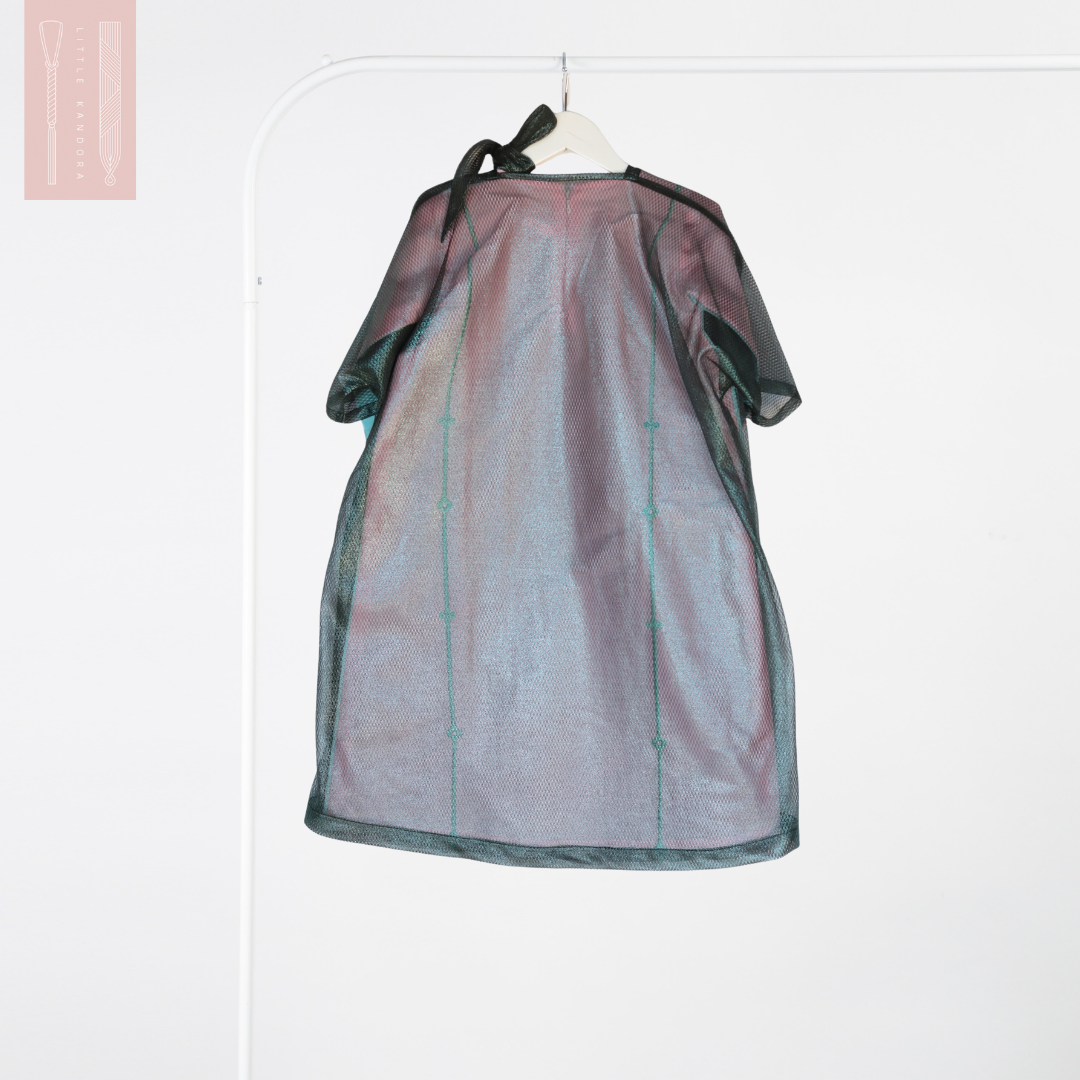 Takkya set - Pale Turquoise & Pink