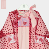(Pre-order before the National Day) The Polka Heart set - Red