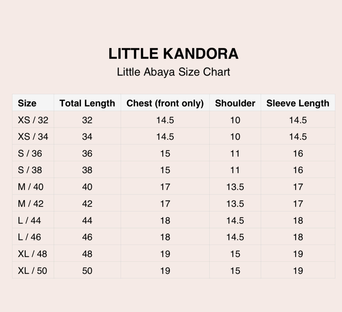 Little Abaya - Ribbon